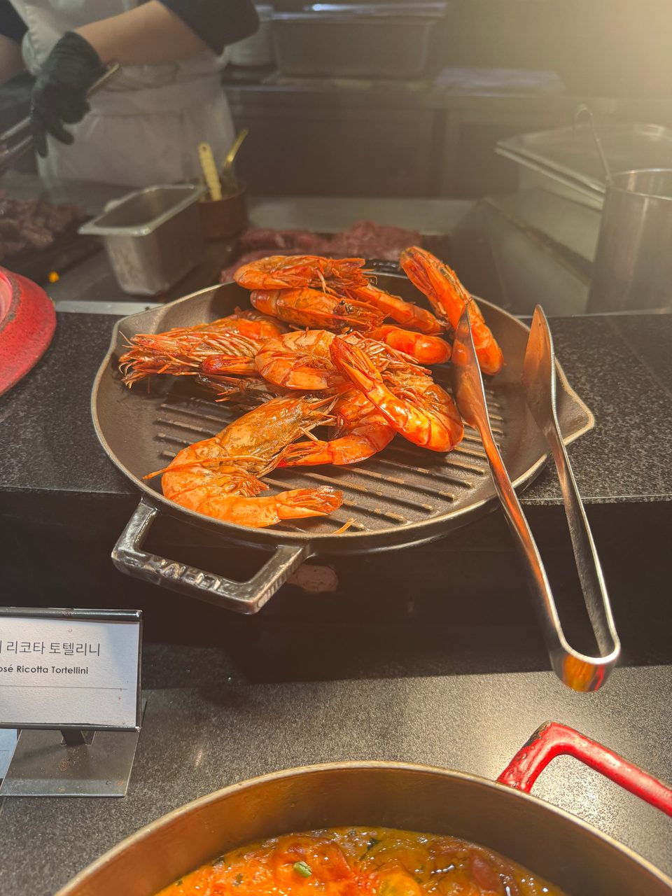 브로드웨이 뷔페 그릴 새우구이