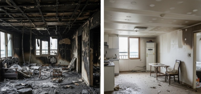 정읍 화재청소 전문