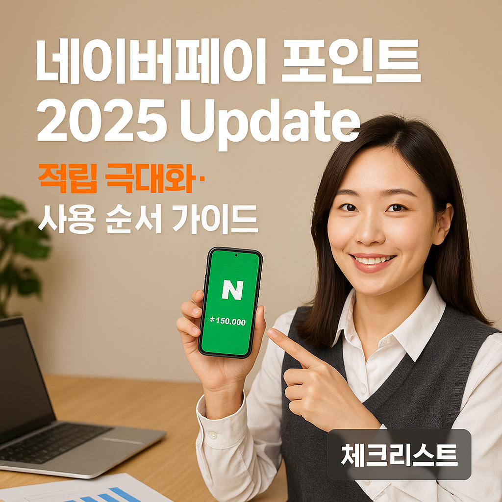 네이버페이 포인트 2025 Update 적립 극대화·사용 순서 가이드