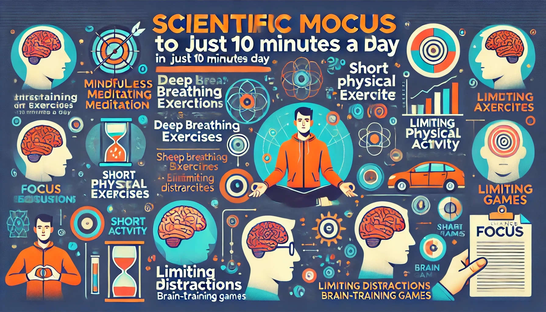 하루 10분으로 집중력을 강화하는 과학적 방법 관련 이미지