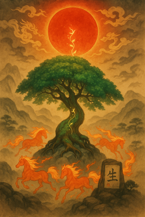 2026년 갑목일간 물상 (병오년 운세)