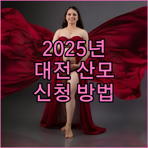 2025년 달라진 대전 산모신생아 건..
