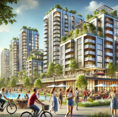 2030세대와 헬리오시티 아파트 이미지