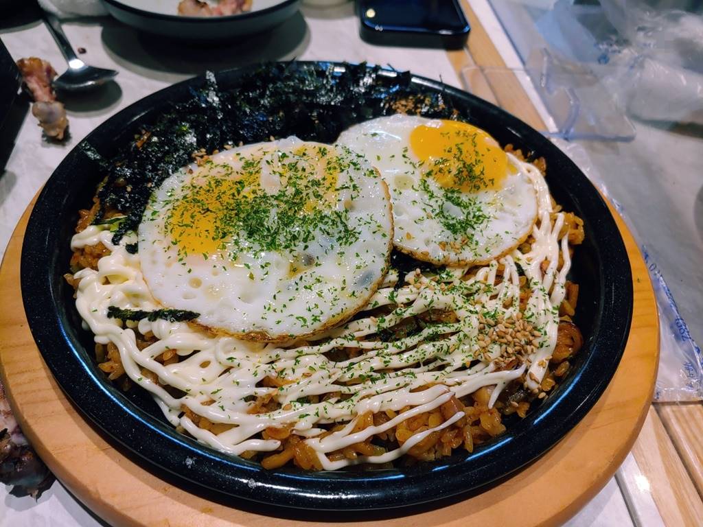 철판닭갈비 볶음밥