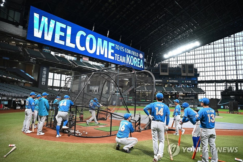 야구 레전드 매치 한일전 완승 한일 드림플레이어즈게임