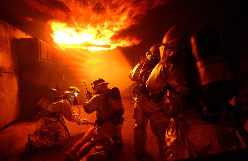 소방관 화재 영화 관련 사진