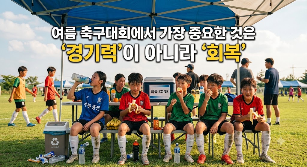 여름축구대회 경기력 회복