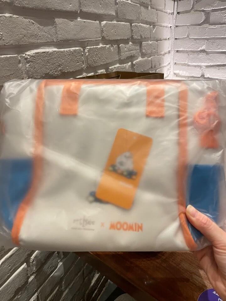 구매후-받은-아티제-무민-보냉백