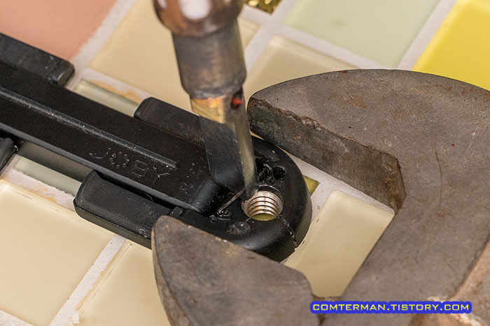 드레멜 가스인두기 플라스틱 용접