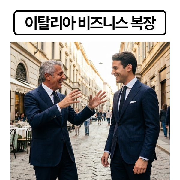 이탈리아 비즈니스 복장