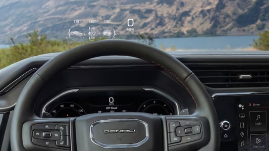 GMC 시에라 내부디자인