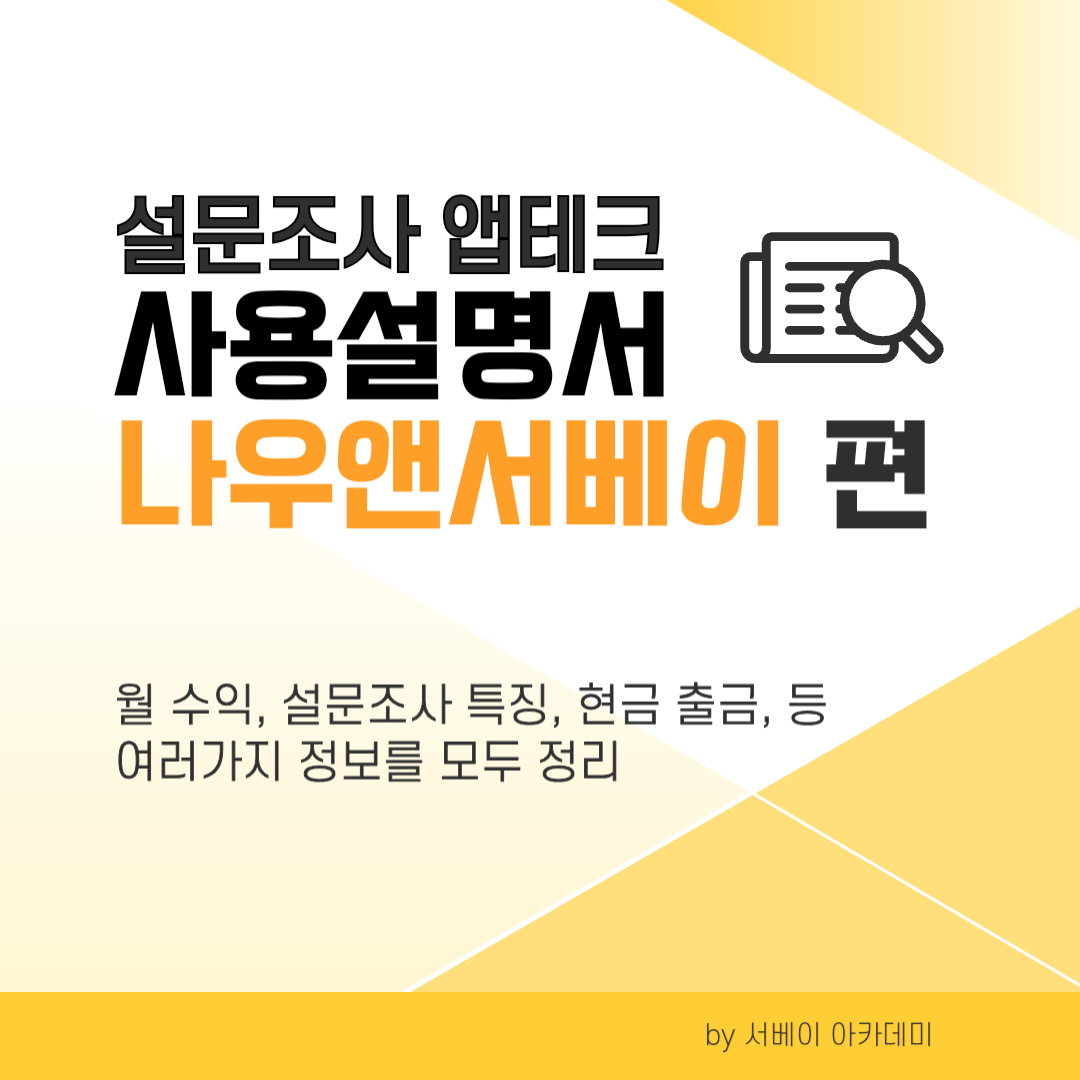 나우앤서베이 소개글 썸네일