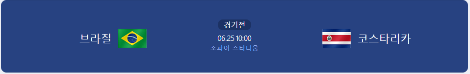 브라질 코스타리카