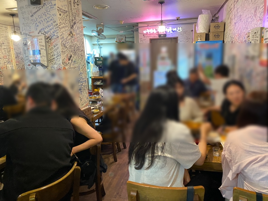 연산동맛집 옛날통닭앤탕 만석 내부 분위기