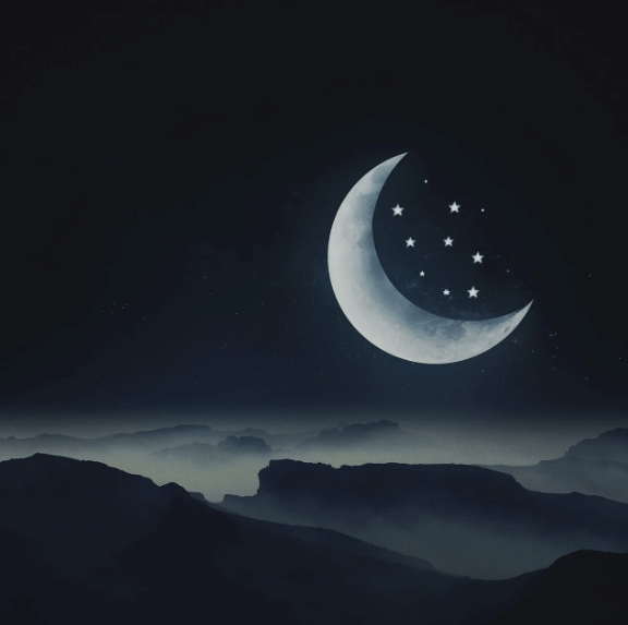 초승달의 모습