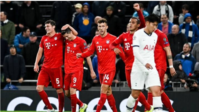 토트넘-대-뮌헨-챔피언스리그-경기