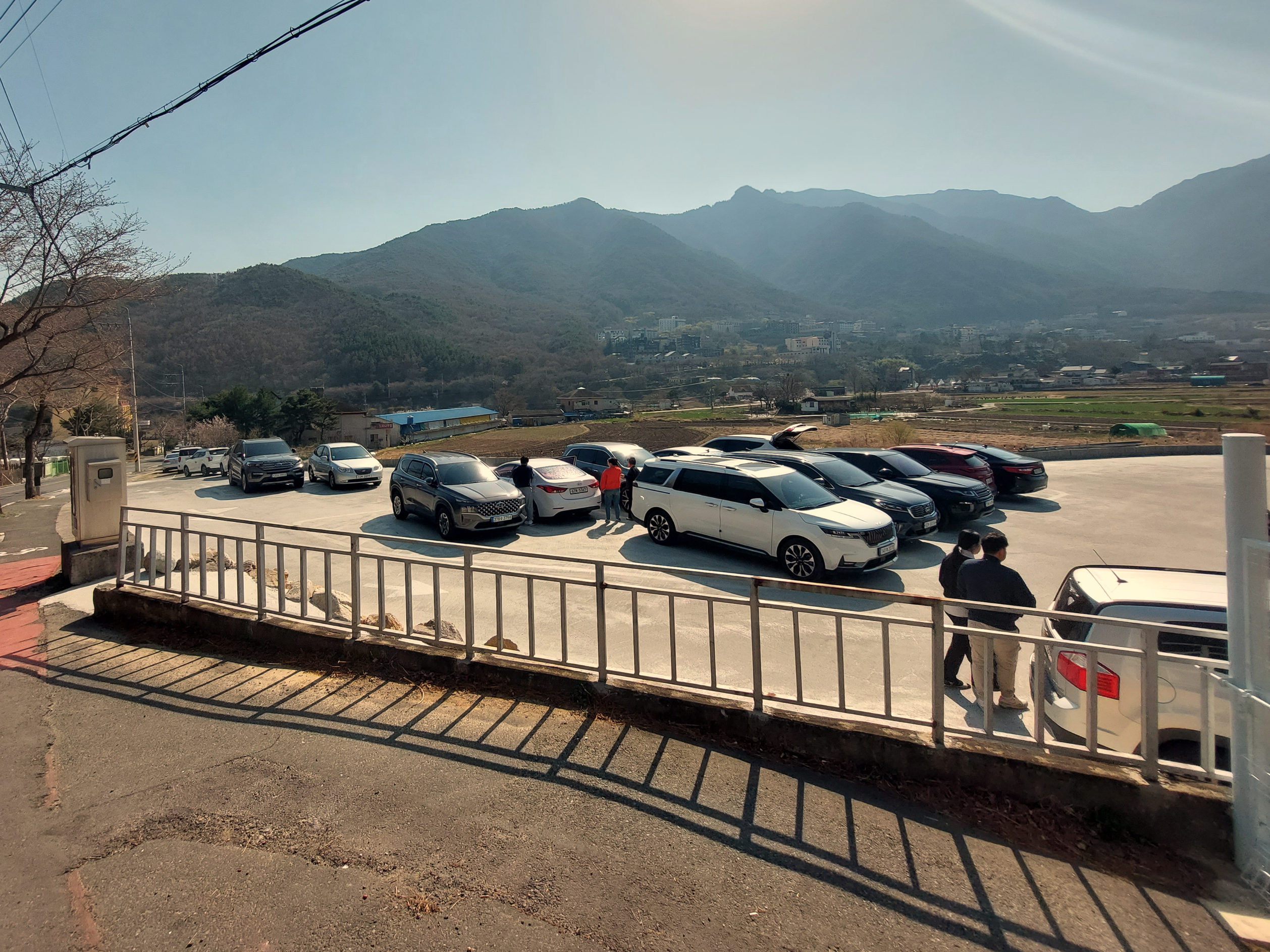 울산 맛집 농도 주차장