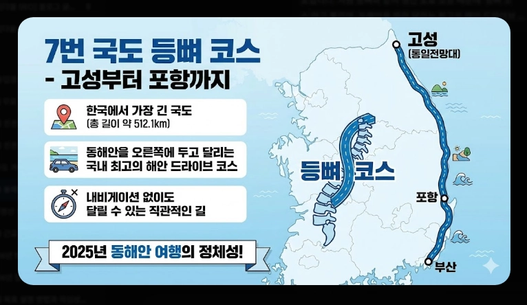 겨울 동해안 드라이브 코스 완벽 가이드