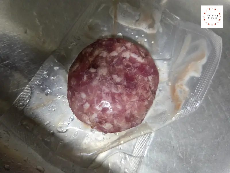 마파두부덮밥-다진돼지고기 준비