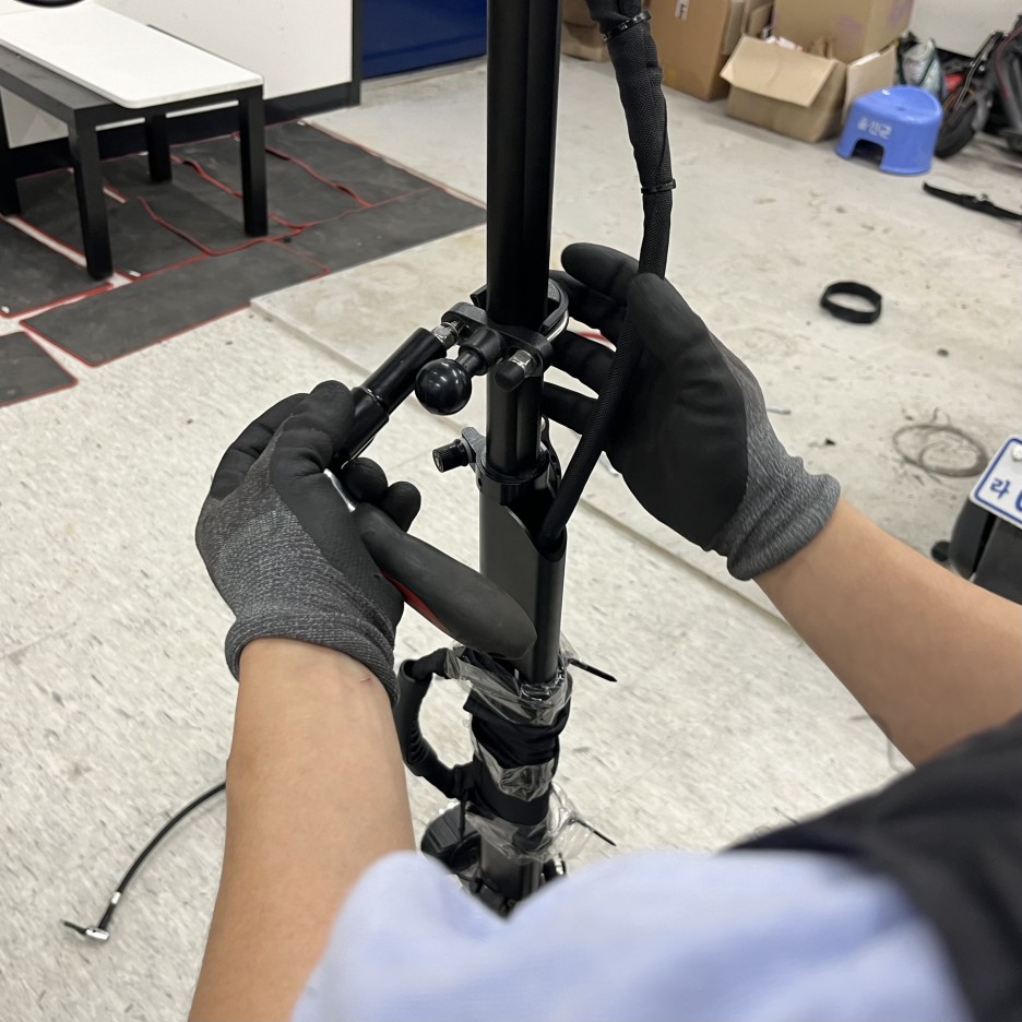 수원 전동킥보드 수리 - 에코드라이브 타이탄Z 타이어 펑크 교체 AS 동탄 용인 안양 안산