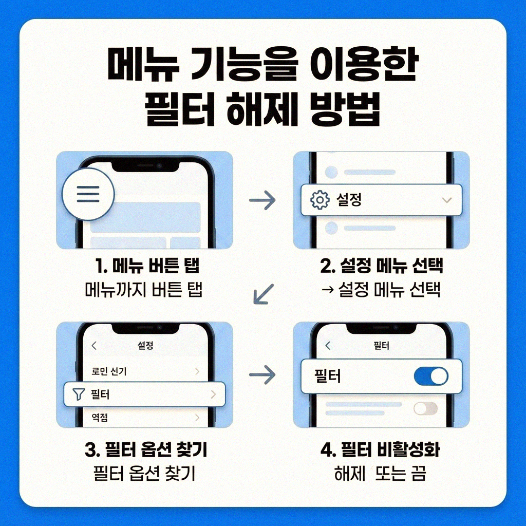 엑셀 표 필터 쉽게 초기화하는 모든 방법