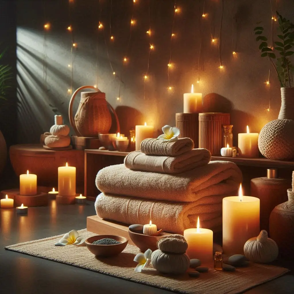 피부,체형관리 샵 배경