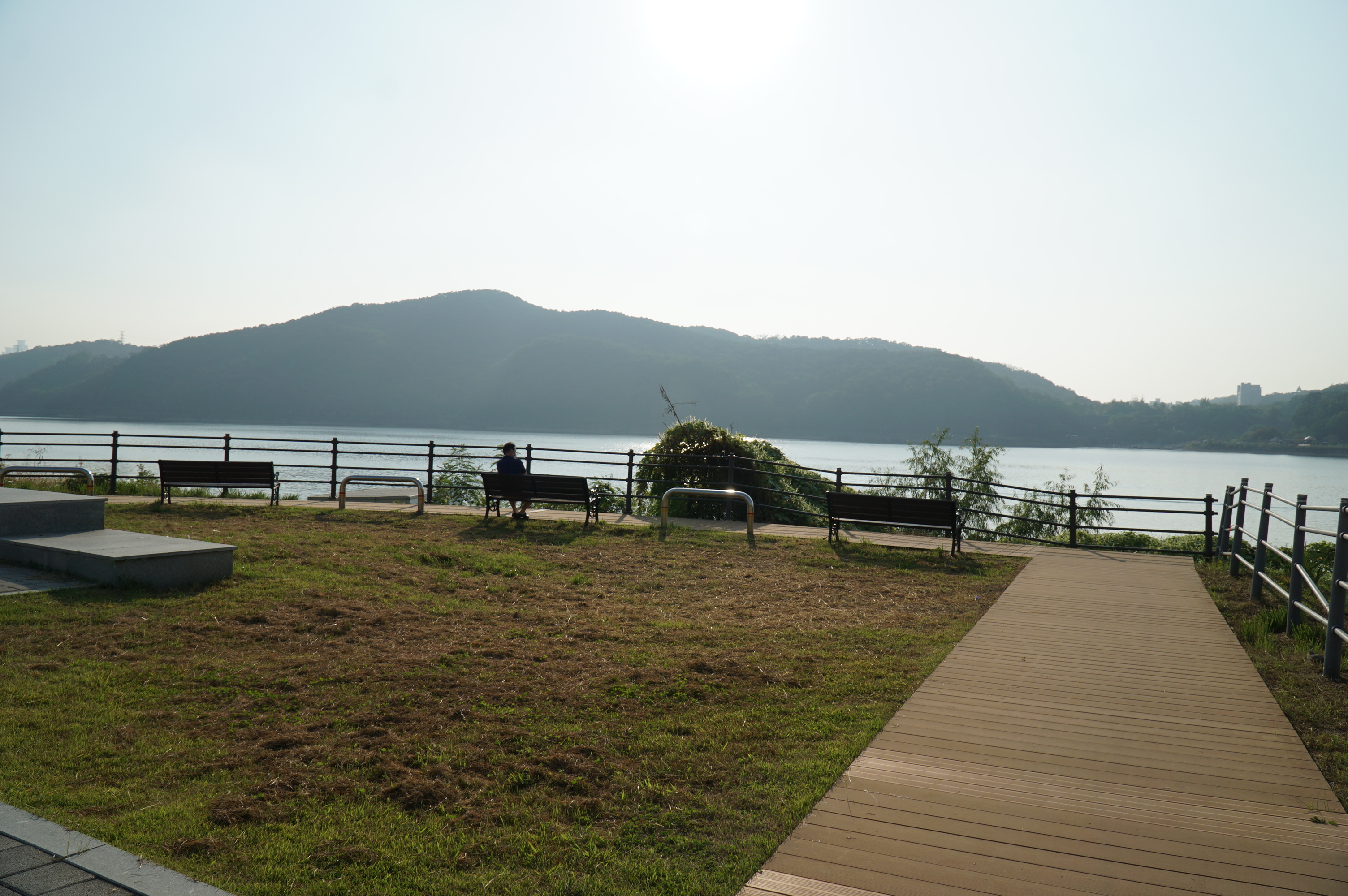 기흥호수공원 산책로