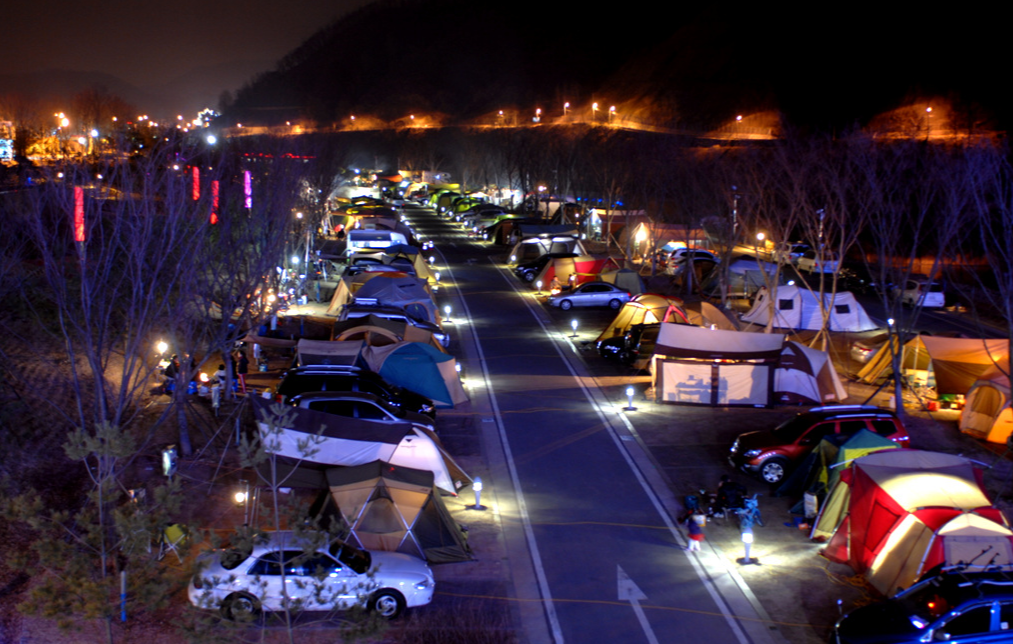 한탄강관광지 오토캠핑장