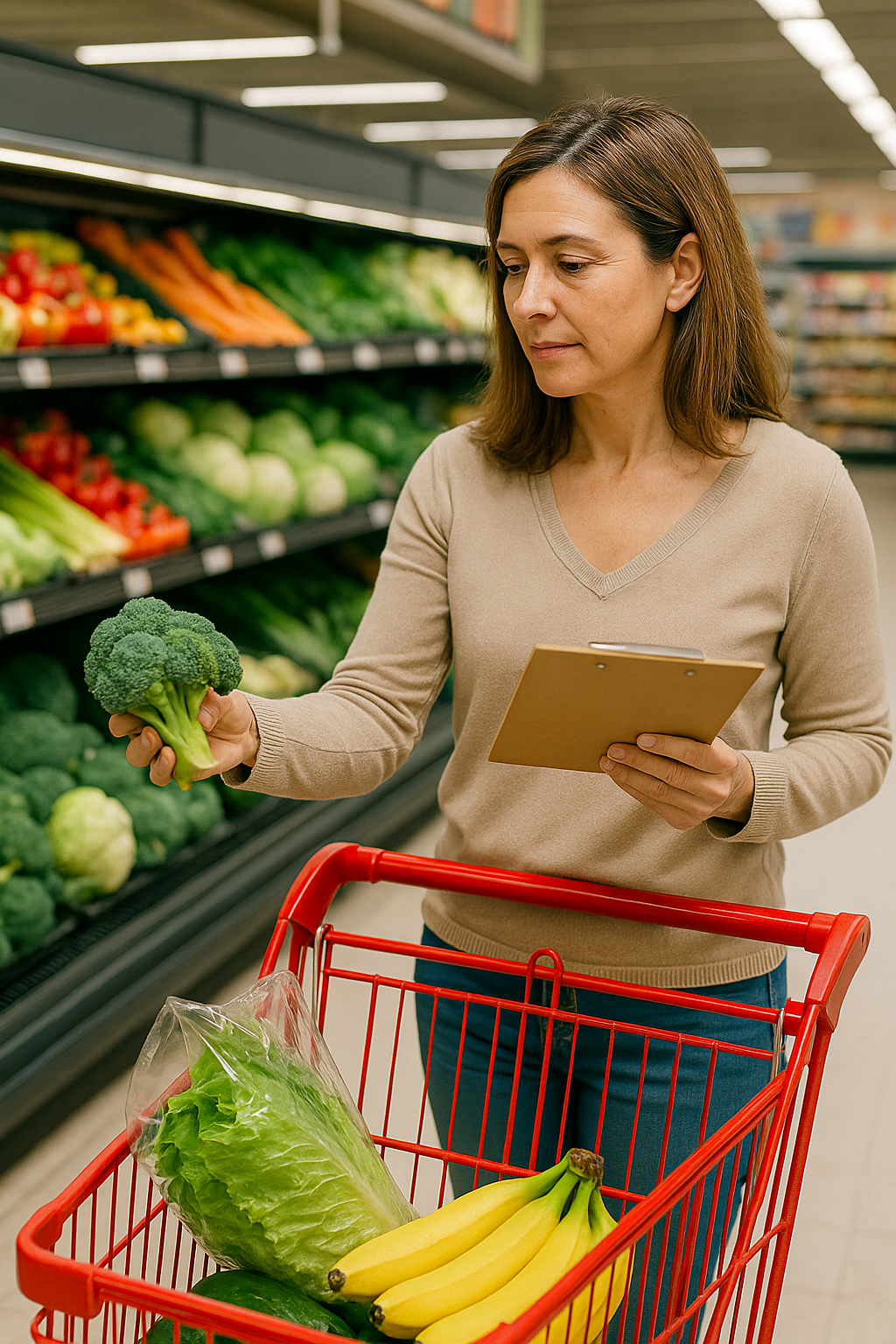 혈당 장보기 가이드 (채소, 통곡물, 저당제품) 관련 사진