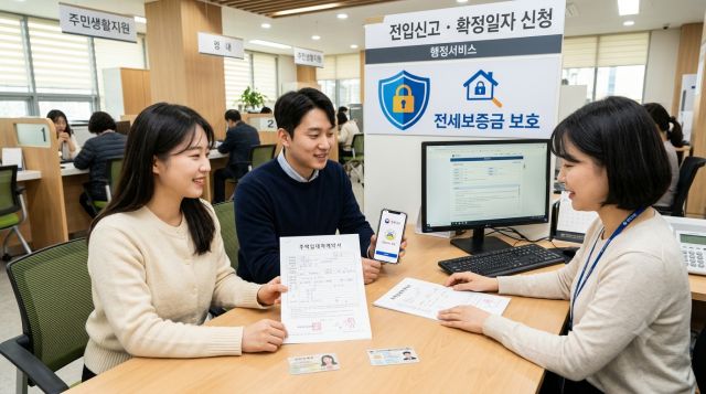 2026년 전입신고 확정일자 받는 법과 우선변제권 신청 방법