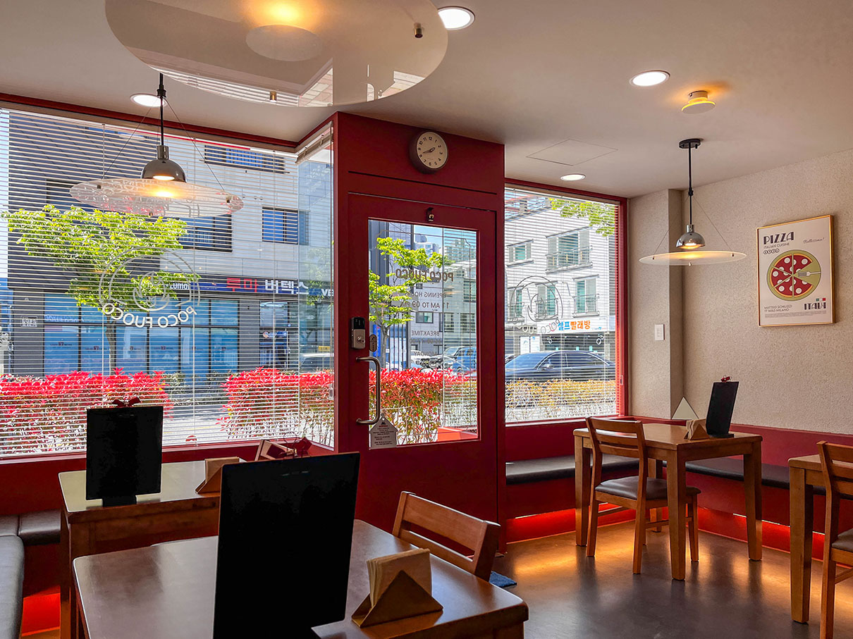 부산 명지 맛집 포코푸오코 내부