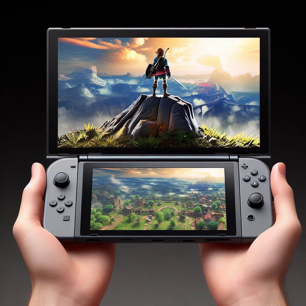 출처 ai기반 닌텐도 스위치2 상상