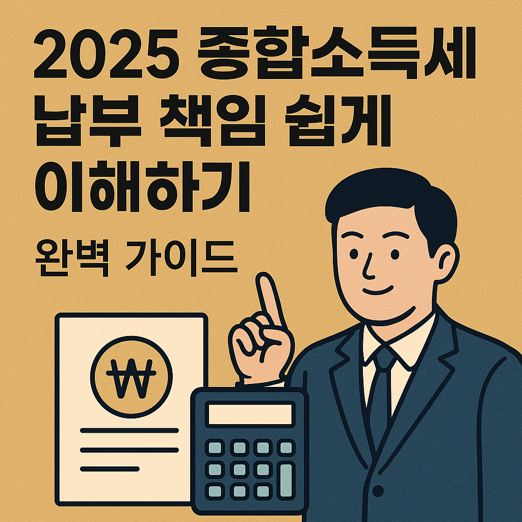 2025 종합소득세 신고 가이드 이미지