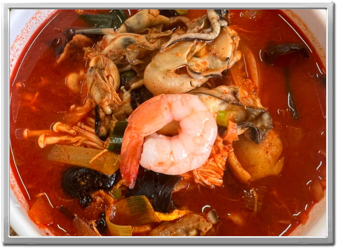 전현무계획2 장성 생굴짬뽕 메뉴