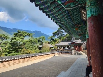 통도사 자장암 풍경 사진