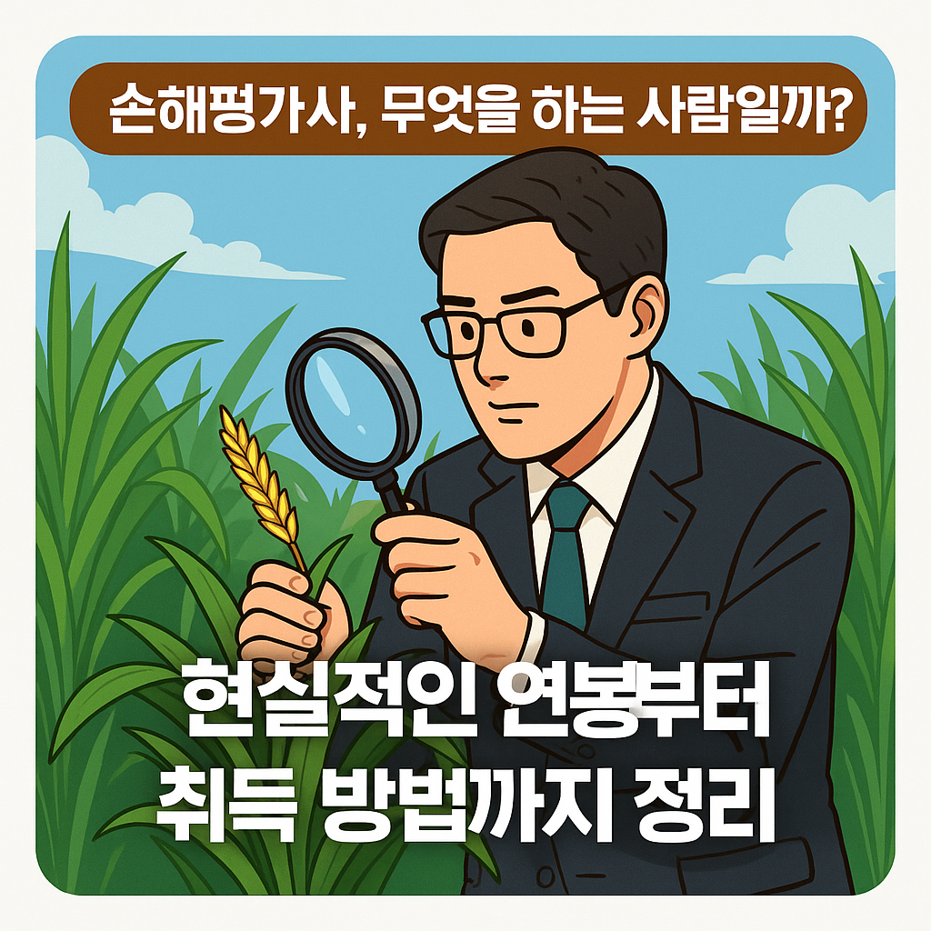 은퇴후 가능한 직업 손해평가사