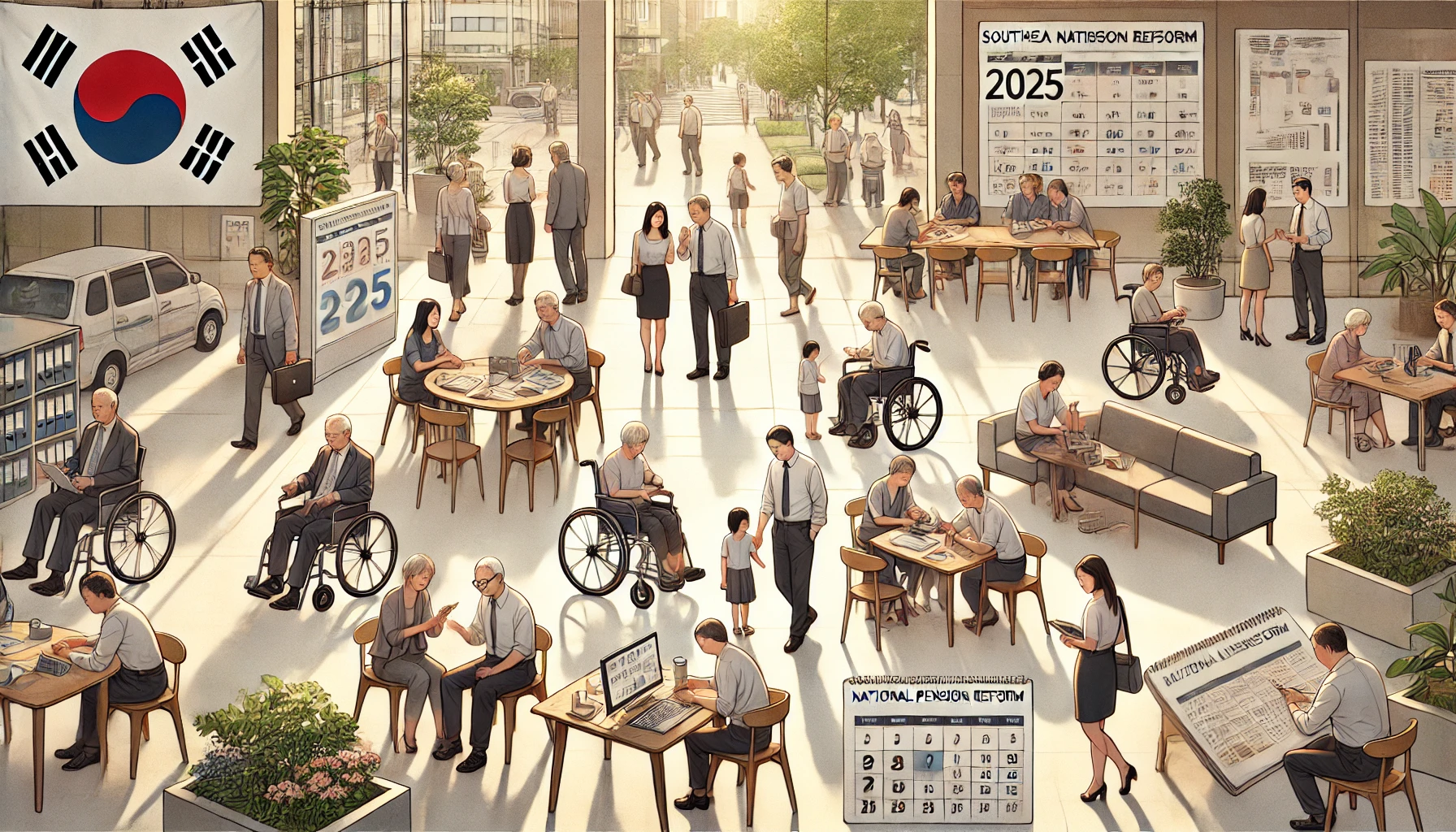 2025년 국민연금 개혁 실제 영향 - 연령대별, 소득별 시뮬레이션