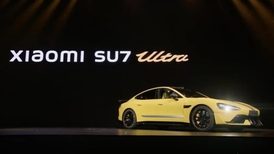 중국 샤오미가 공개한 'SU7 울트라'.