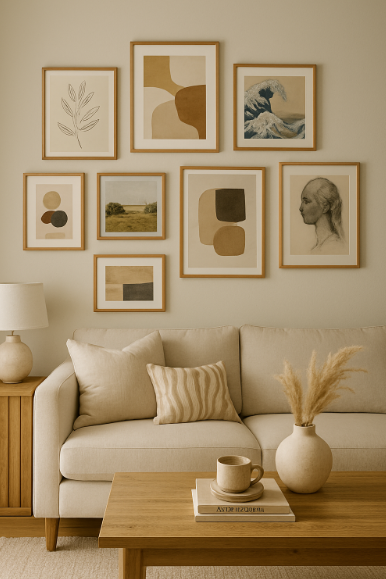 갤러리월 인테리어