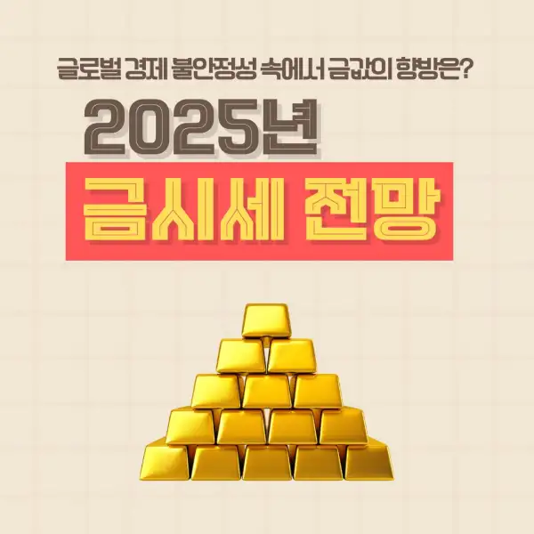 2025년 금시세 전망