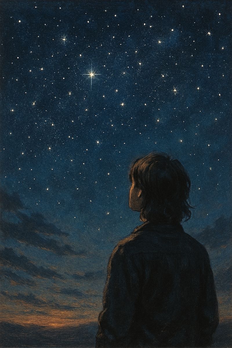 밤하늘 별 보는 꿈 해몽