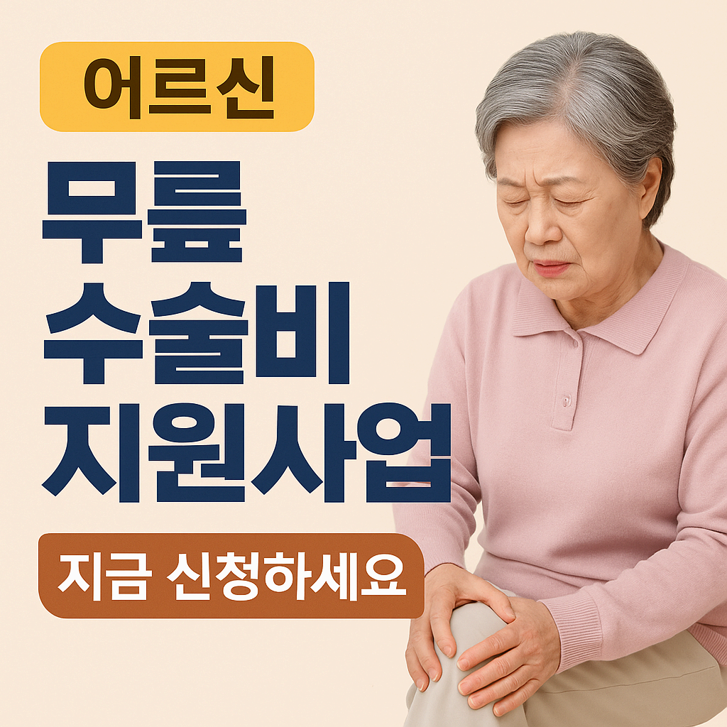 무릎수술지원