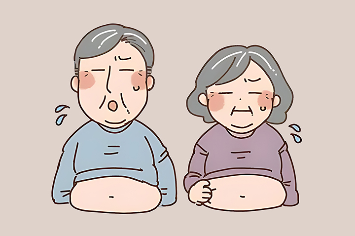 비만이-심한-노부부