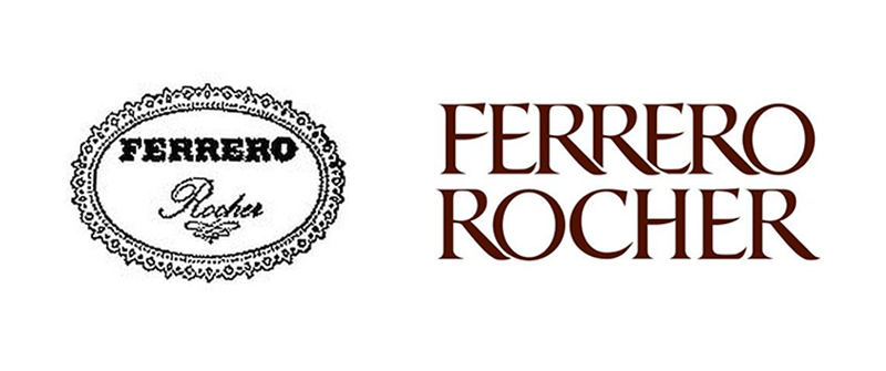 Ferreo Rocher Logo deisng history image