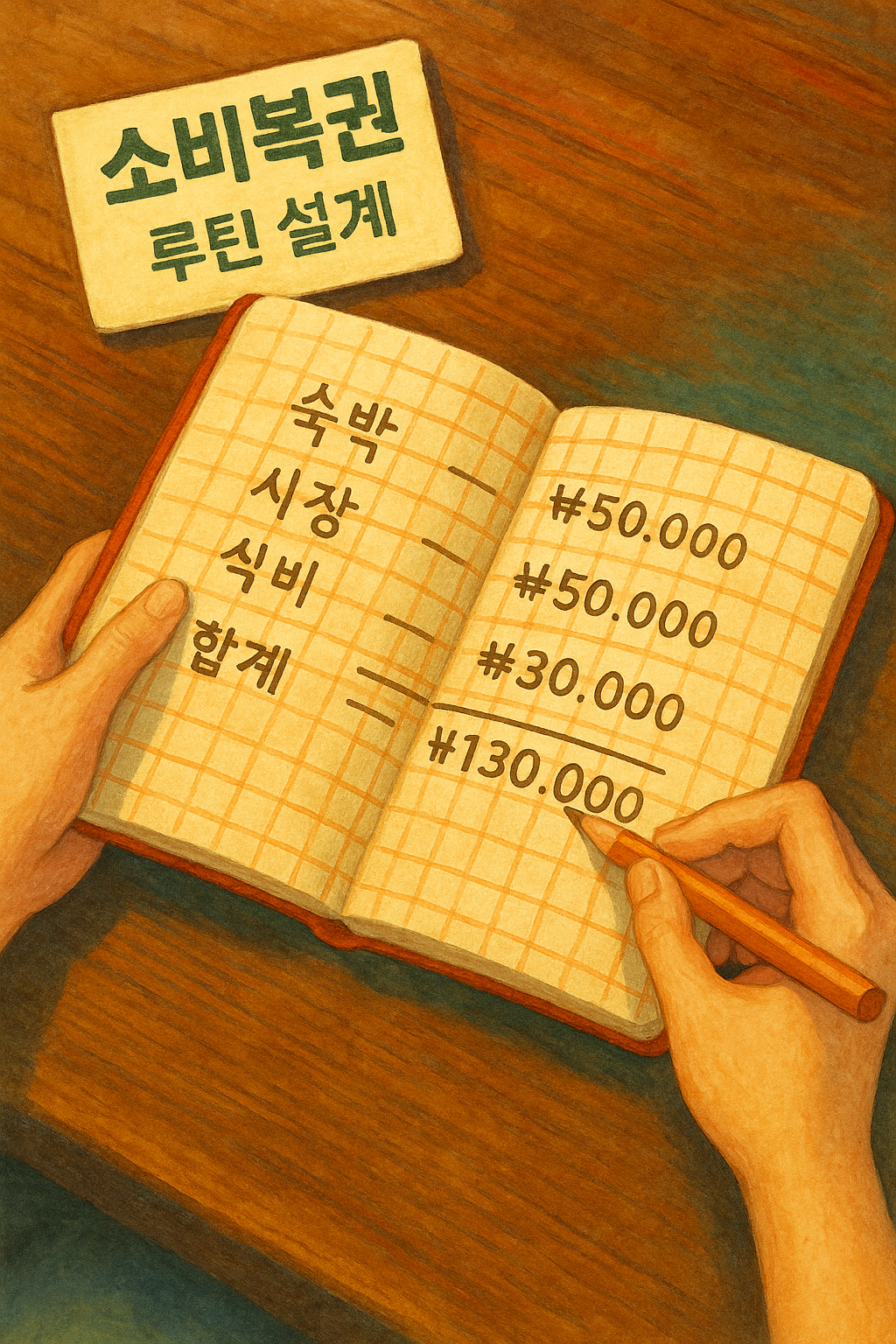 소비 복권 루틴 설계 --- 혜택은 계획된 소비 속에 있다