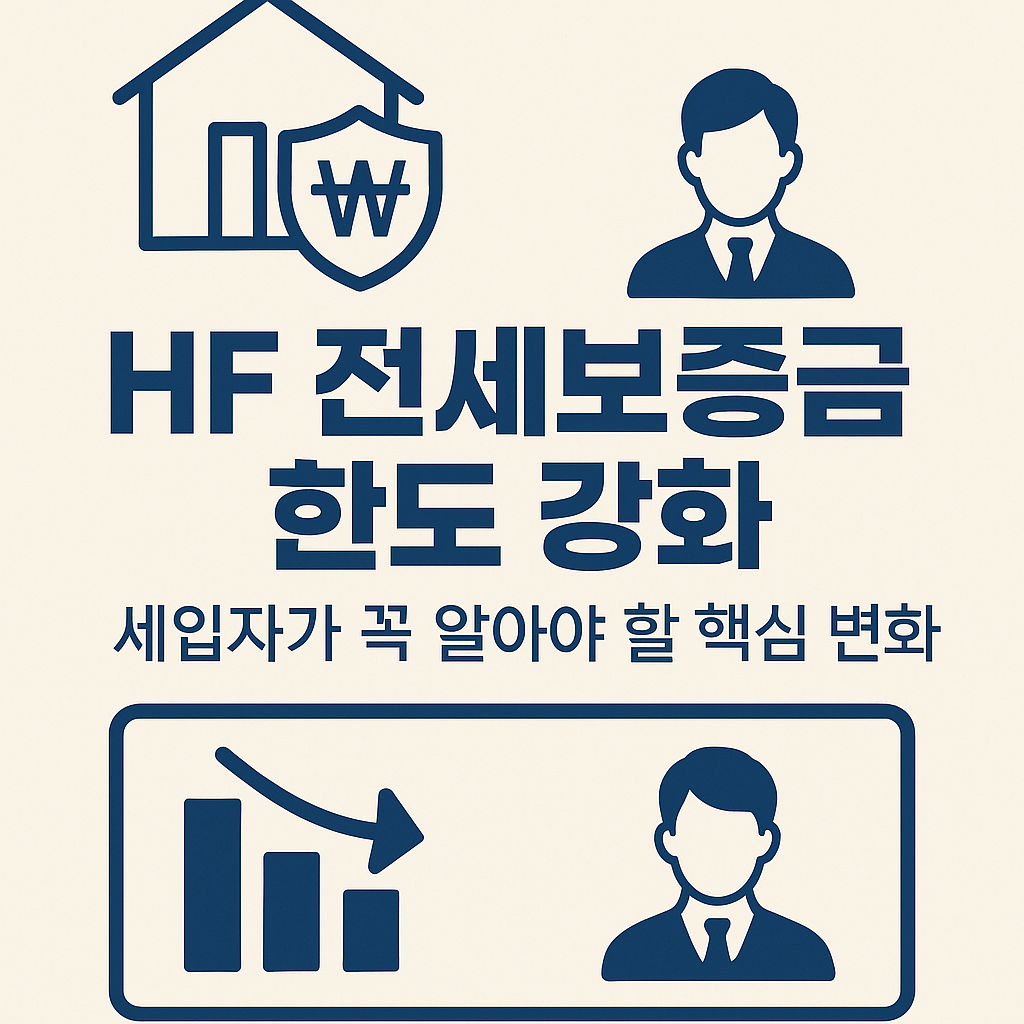 주택금융공사(HF) 전세보증금 한도 강화