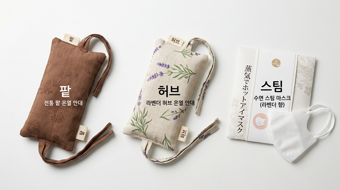 눈찜질팩 종류 팥 허브 스팀 비교 추천