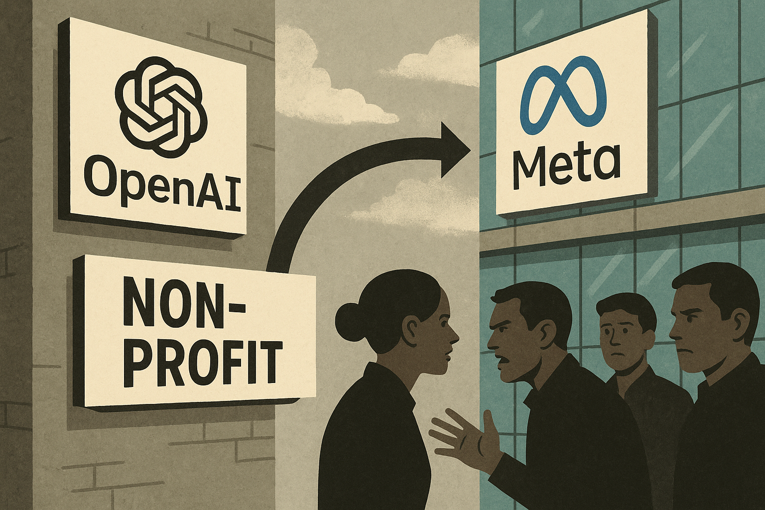 OpenAI 비영리에서 상업 기업으로의 전환에 따른 내부 갈등 심화