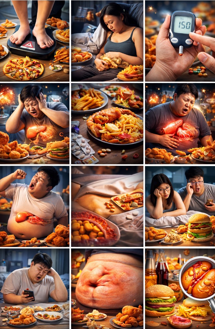 야식 습관이 건강을 망치는 이유