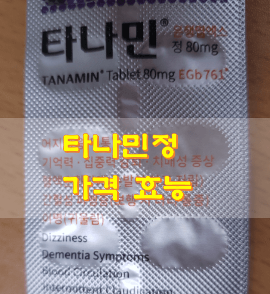 타나민정-80mg-제품